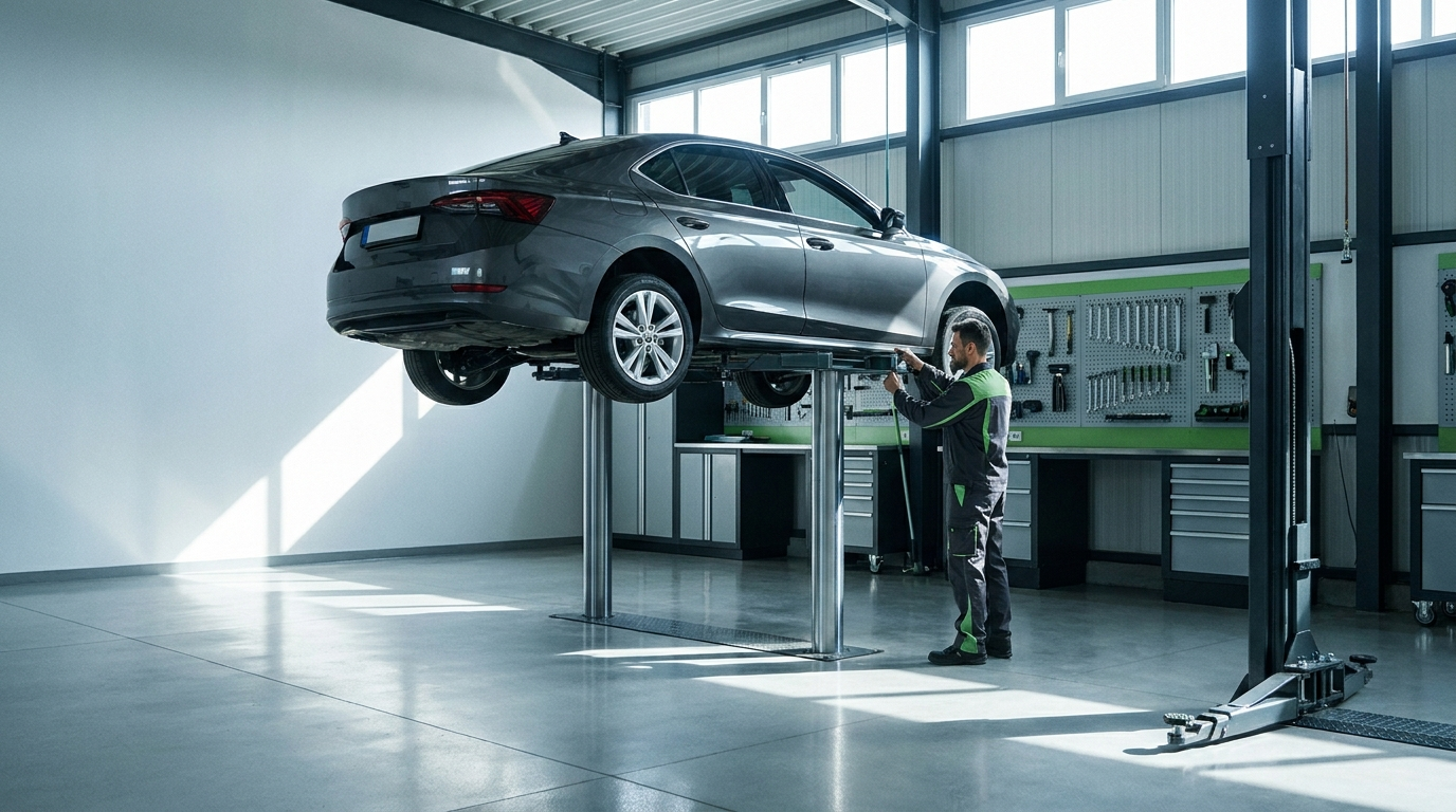 Mas Auto Repair service bay